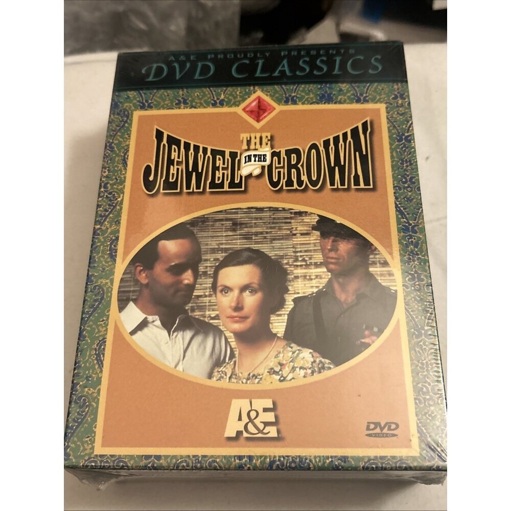 Jewel in the Crown The Complete Set (DVD, 2001, 4-Disc Set) new manufactured sea